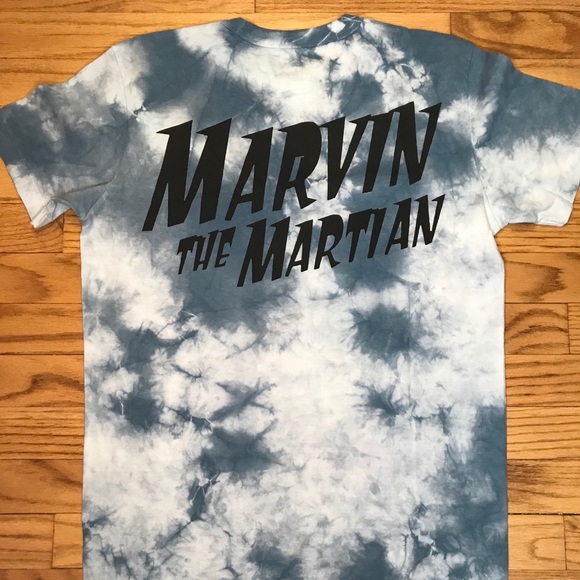 Marvin The Martian Looney Toons Shirt TIE DYE new - Picture 4 of 4
